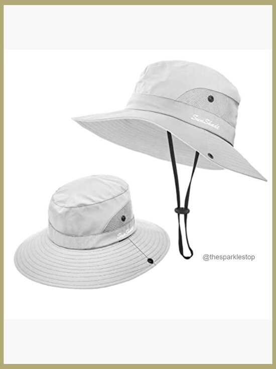 Packable Wide Brim Sun Hat with UV Protection for Beach Fishing Hiking main image 7